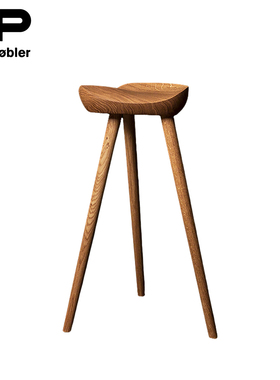 【原装正品】 丹麦  | pp12 Sela Stool 马鞍凳 大师作品 丹麦制