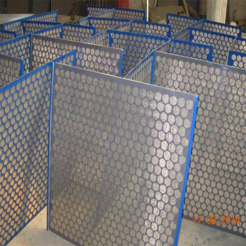 石油除砂器振动筛网100/20目板式振动筛网框架石油泥浆振动筛网