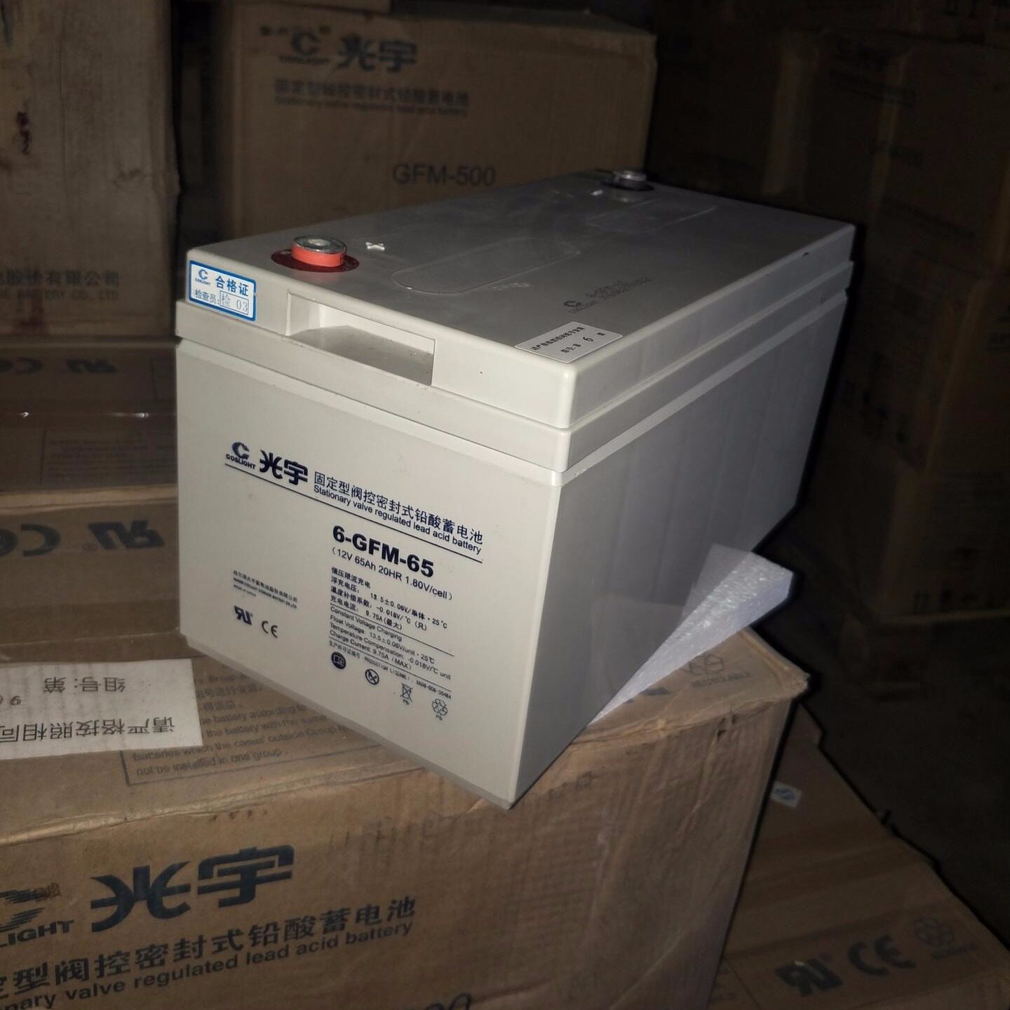 光宇蓄电池6-GFM-100/12V100AH/20HR铅酸免维护蓄电池 储能型电池