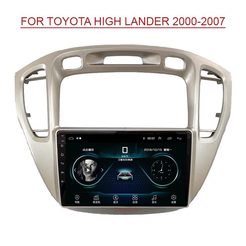 适用老款丰田Toyota汉兰达Highlander互联多媒体安卓车载大屏导航