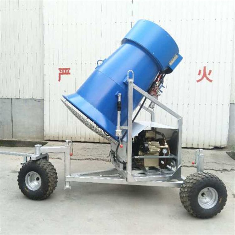 中拓大型游乐场移动式造雪机水带