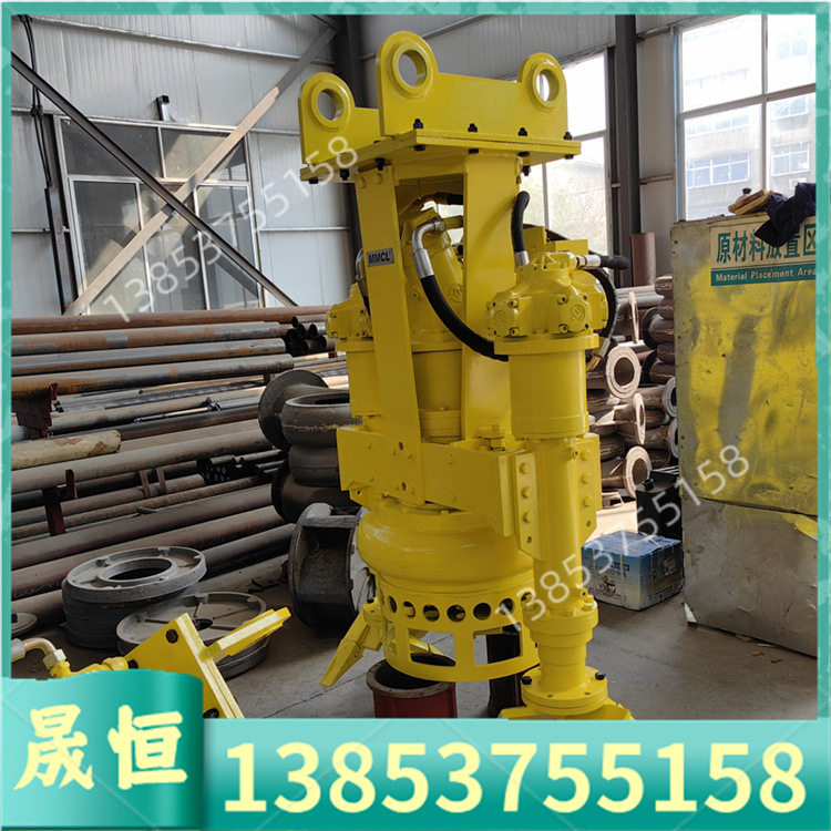 液压绞吸渣浆泵挖机改装大口径