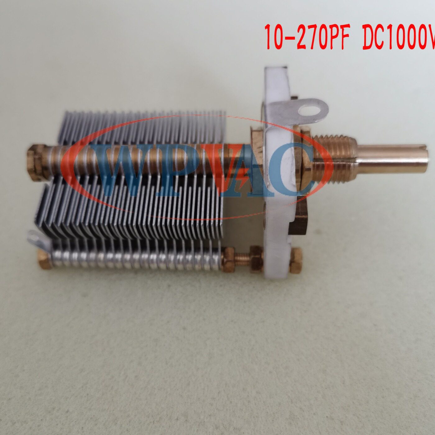 空气可调电容器 10~270PF，DC1000V，型号CW1-F-270厂家直供批发