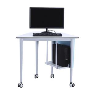 YD学校微机室六角电脑桌智慧教室电脑桌录播教室六人位拼接组合桌