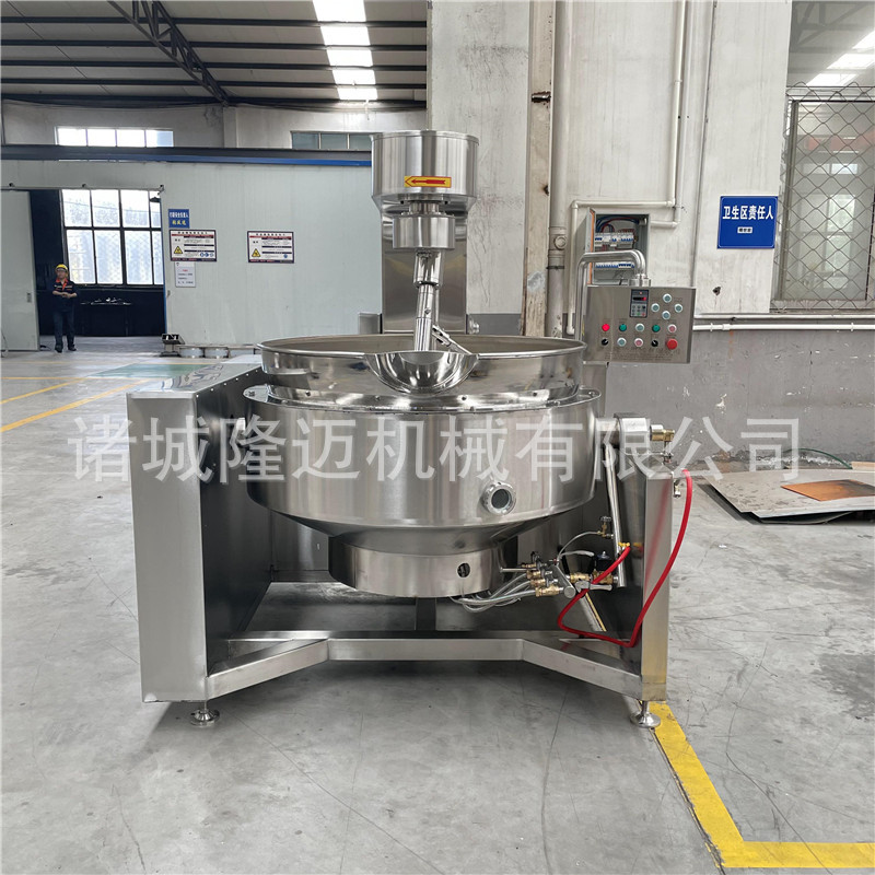 全自动电磁加热工业熬糖锅
