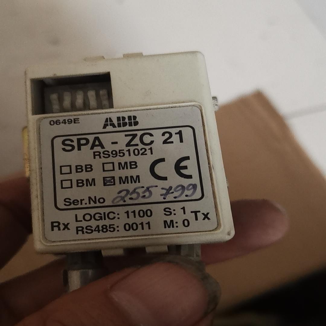 ABB SPA-ZC21功能好