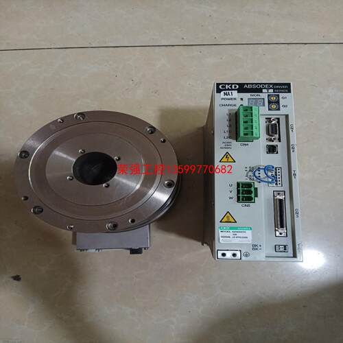 【荣强工控】CKD转盘驱动器AX9000TS-U0+DD马达电机AX40