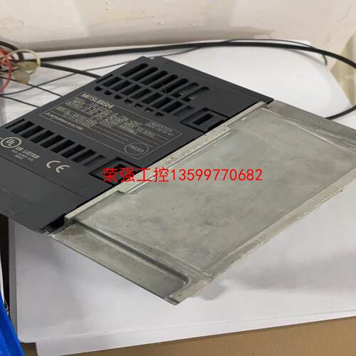 【荣强工控】FR-D740-0.75K-CHT 二手漂亮三菱变频器 可装