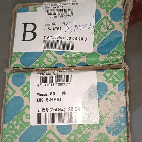 菲尼克斯保险丝接线端子 UK5－HESI 3004100