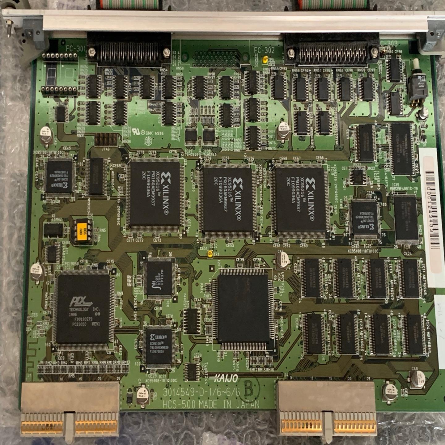 [德峰]KAIJO拆机板卡HCS-500功能正常成色如图。