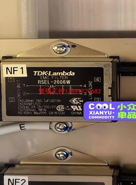 【荣强工控】推荐RSEL-2006W TDK-Lambda电源线滤波器9