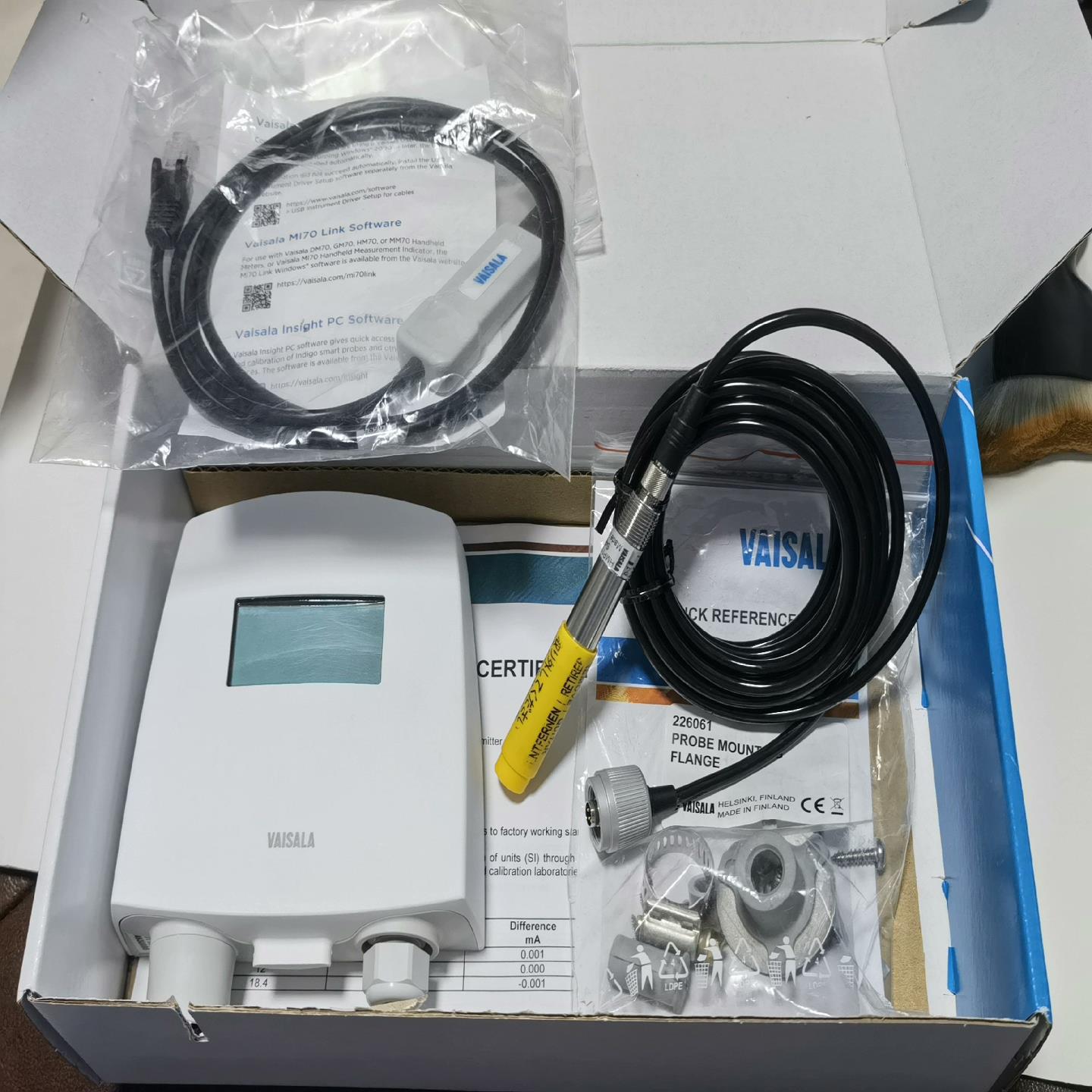 维萨拉VAISALA 温湿度变送器 HMT120   探头H议价