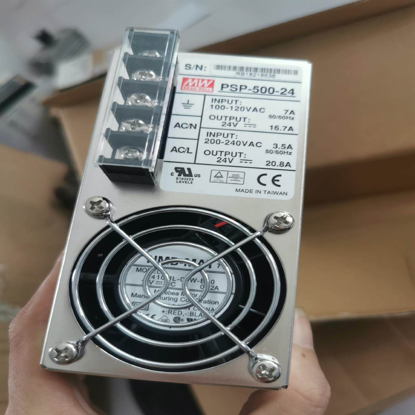 全新正品台湾明纬PSP-500-24功能正常，，