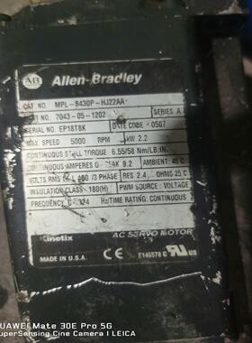 [德峰]B4560F伺服电机拆机一罗克韦尔--MPLABSJ72AA