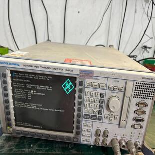 可视成色裸机如图 开机施瓦茨 CMU200正常德国 频谱仪 德峰