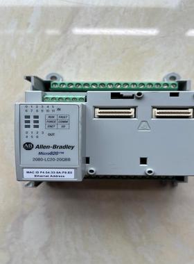 AB罗克韦尔2080-LC20-20QBB，成色实拍图，功能