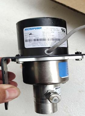 （设备配件）美国MICROPUMP齿轮泵。磁力驱动齿轮泵，BLDC582