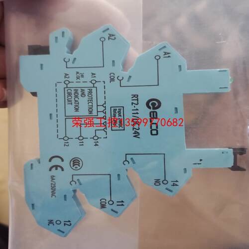 【荣强工控】宜科 ELCO RT2-11/UC24V 继电器底座感兴趣的