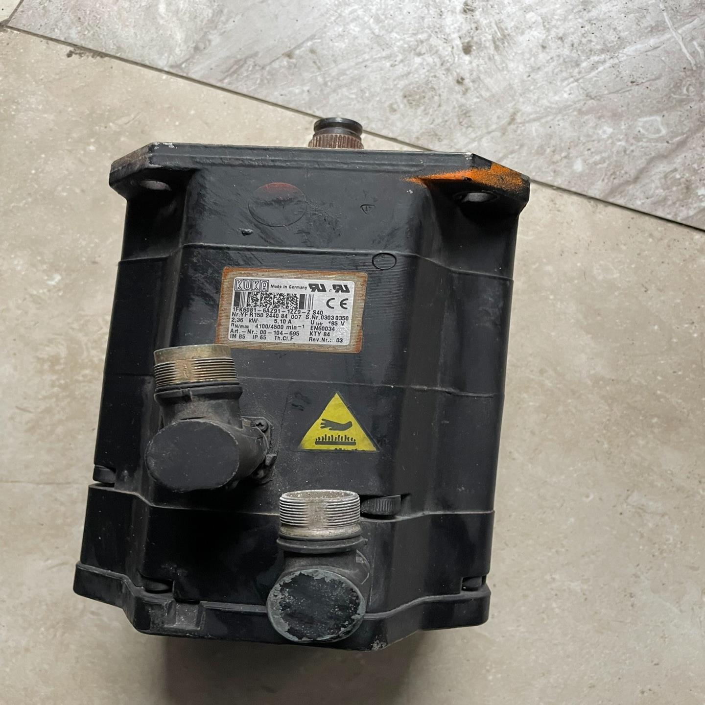 kuka库卡机器人电机1fk6081-6az91-1zz9-