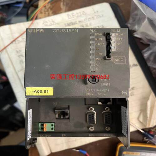 【荣强工控】CPU315SN二手德国惠朋VIPA 315-4NE12拆机