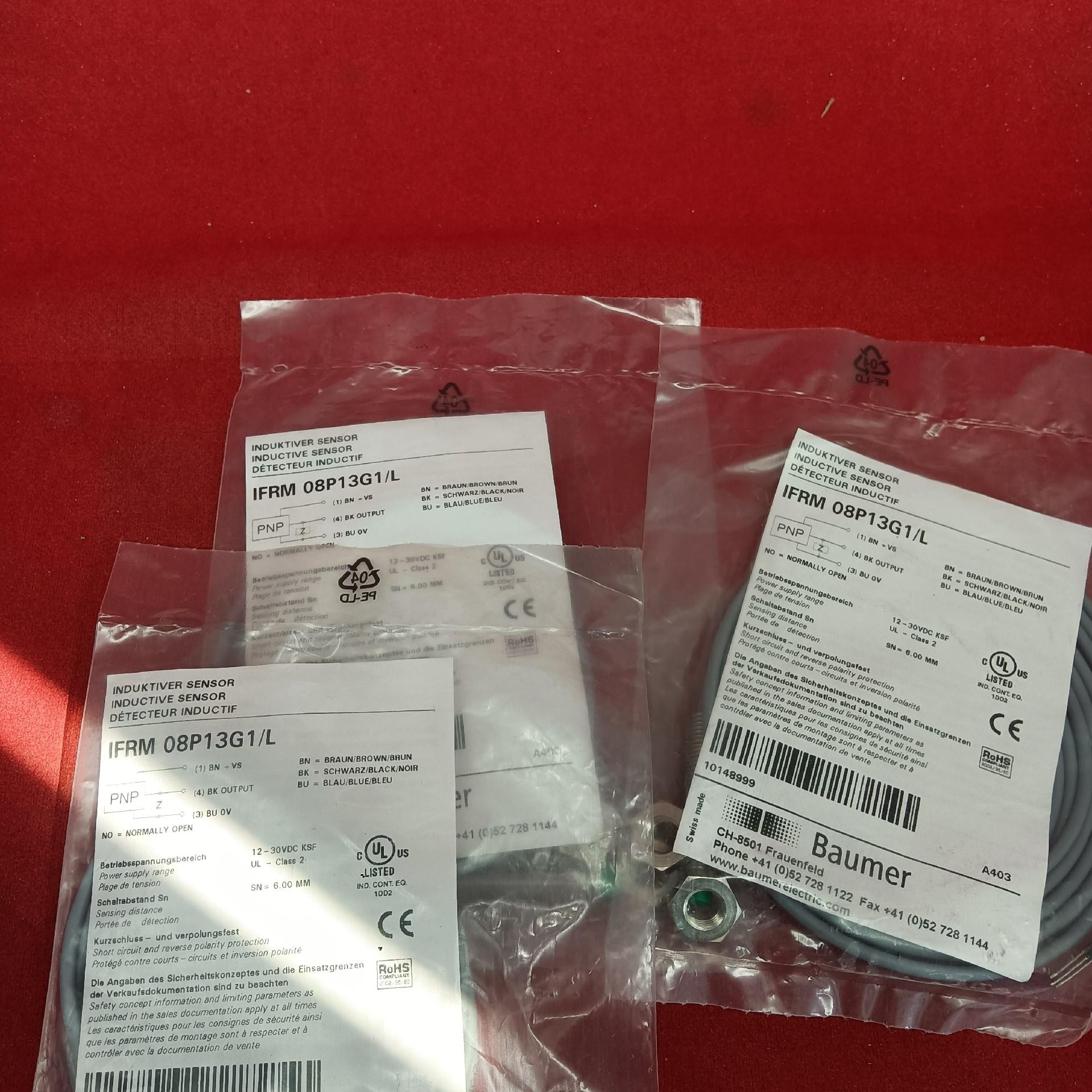 Baumer堡盟接近开关IFRM 08P13G1/L