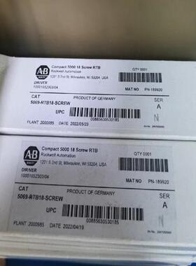 5069-RTB18-SCREW 全新原装现货 议价