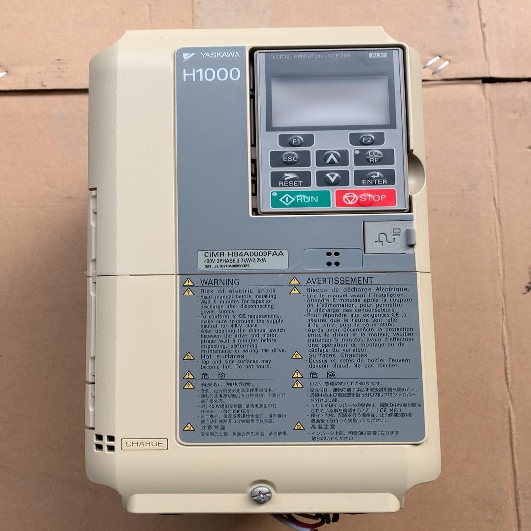 安川变频器CIMR-HB4A0009FAA 380V