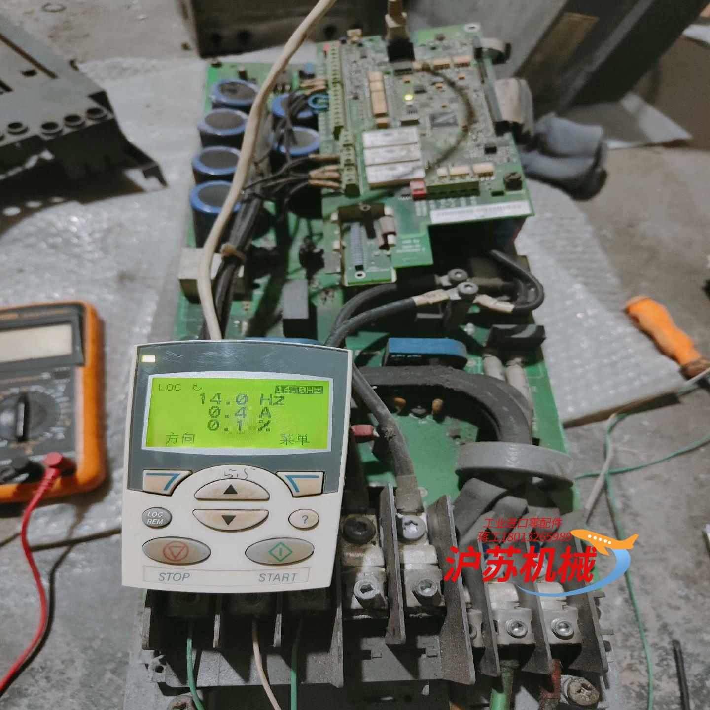 变频器ACS550-01-059A-4无面板没上盖