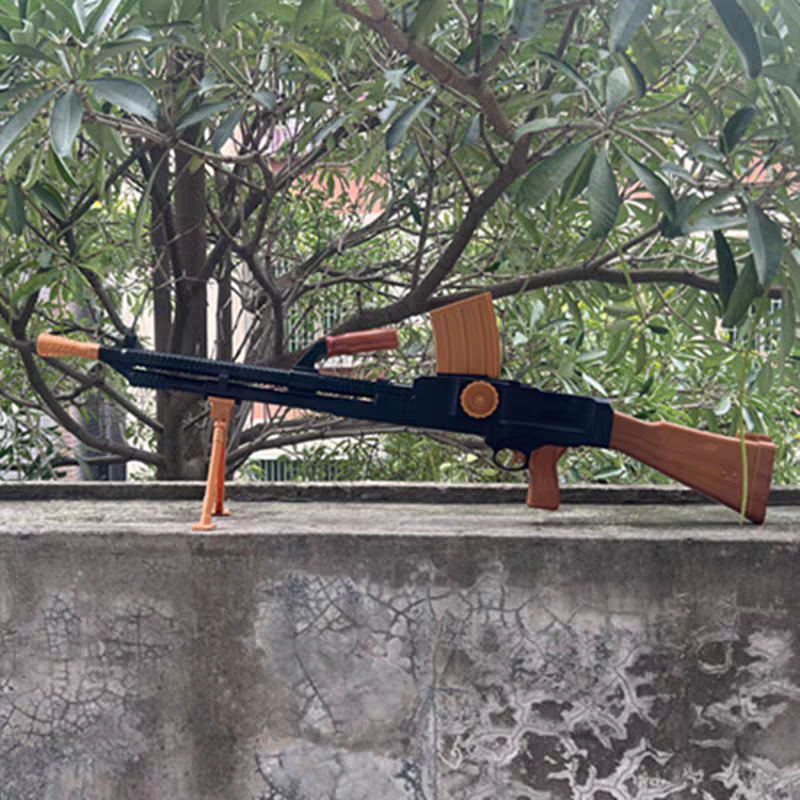 布伦ZB26捷克式轻机关枪歪把子舞台影视道具塑料模型【不可发射】