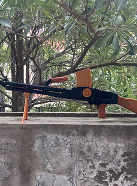 布伦ZB26捷克式轻机关枪歪把子舞台影视道具塑料模型【不可发射】