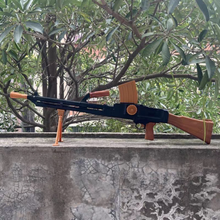 布伦ZB26捷克式轻机关枪歪把子舞台影视道具塑料模型【不可发射】