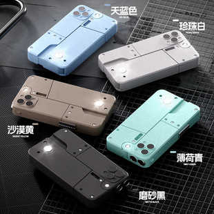 抖音同款手机抛壳软弹枪折叠苹果可发射喷子仿真模型儿童玩具男孩