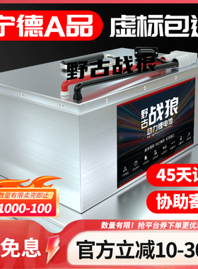 宁德电动车锂电池72V60V48V三元锂电池外卖电摩快递三轮车电瓶