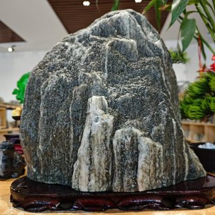 山石天然原石泰山石敢当靠山石转运石室内外摆放镇宅泰山奇石青石