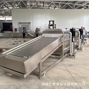 小龙虾清洗机 花菜气泡清洗机 山野菜气泡清洗速冻加工设备包安装