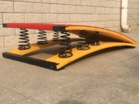 Взрослые две ноги шесть пружинных тонких пружинных тонких тарелок