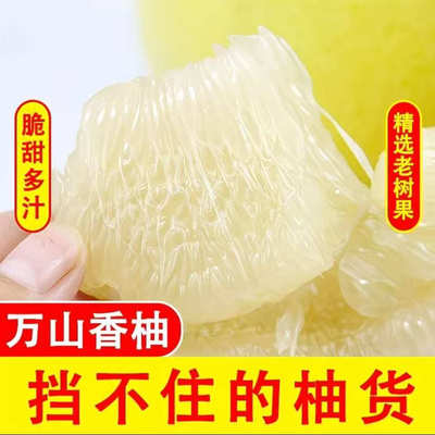 贵州当季水果5斤装/9斤装万山柚高山香柚甜脆多汁大中混装