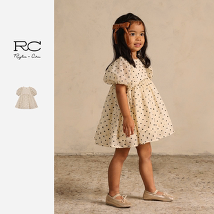 RyleeCru童装RC女童连衣裙春夏款森系仙女女宝裙子