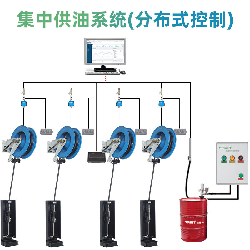 法比特FABIT集中供油系统 集中润滑设备加注供油系统汽车维修换油