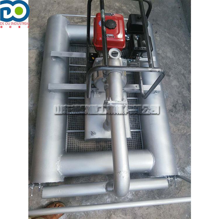 小型自走式挖藕机汽油动力农用莲藕收获机池塘悬浮式采藕机