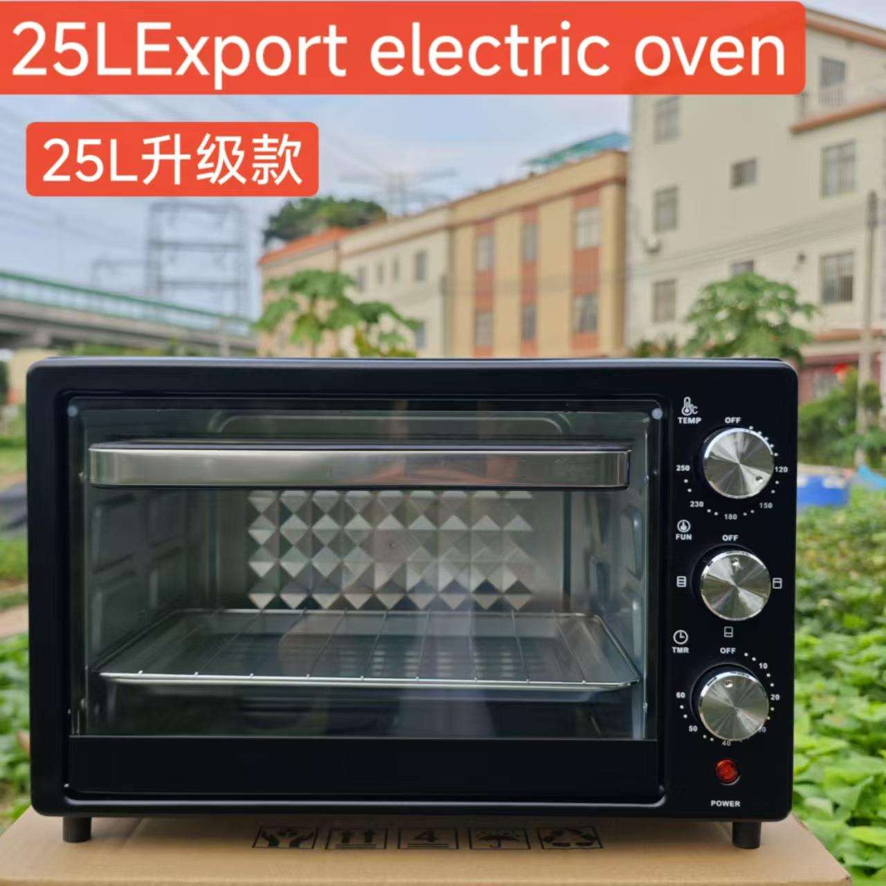 25L烤箱家用多功能小型双层式烘焙电烤箱12L烤箱~25L大容量电烤箱