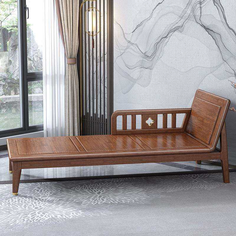 新中式实木胡桃木贵妃椅太妃椅沙发客厅阳台贵妃榻单人躺椅美人榻,电子元器件市场,其它元器件,淘宝优惠券,粉丝福利购,淘宝优惠卷