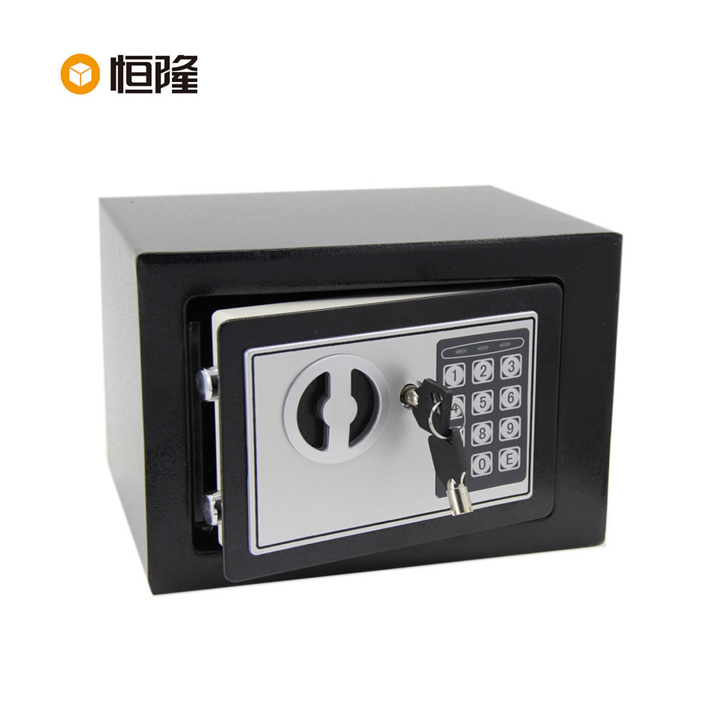 宁波恒隆家用全钢墙壁保险箱