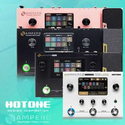 Hotone Ampero one Stomp II mini Stage电吉他综合效果器2代贝斯