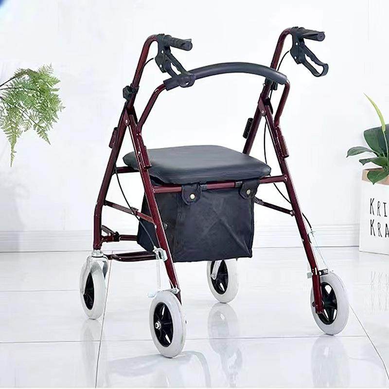 老人手推车可推可坐购物车老年休闲四轮买菜车带座椅小拉车小推车,电子元器件市场,其它元器件,淘宝优惠券,粉丝福利购,淘宝优惠卷