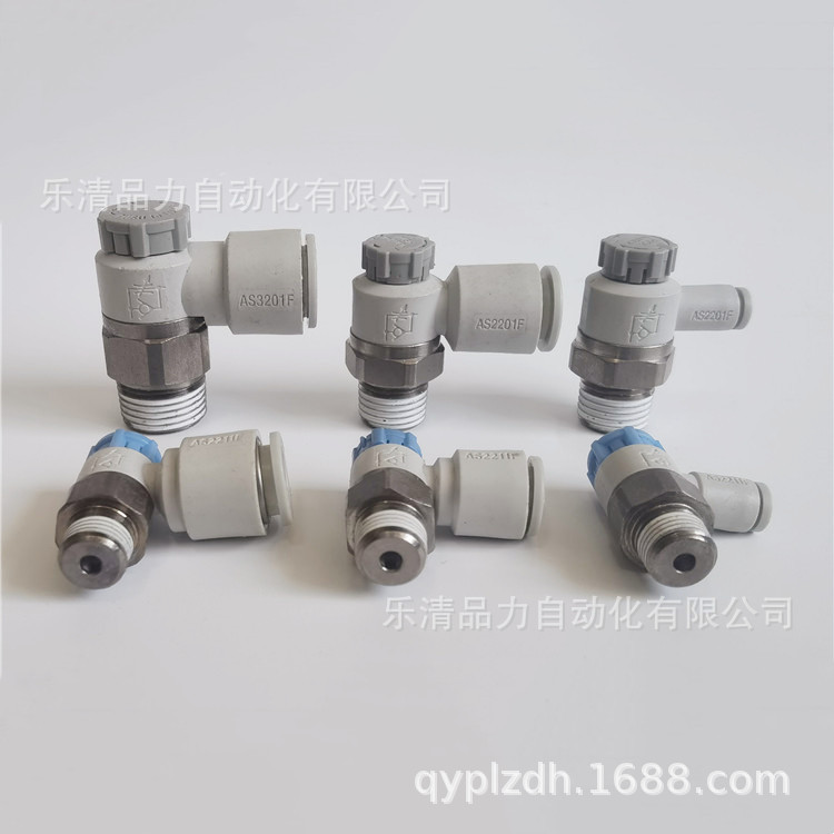 SMC不锈钢速度控制阀AS1201FG-AS1211FG-M5-M5E-02A-23A-04A-06A