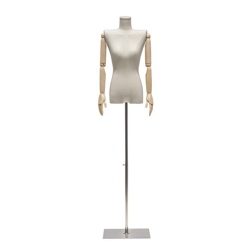 韩服装平店模特展示架半身女道装店橱版窗直角肩IZP假人衣服模特