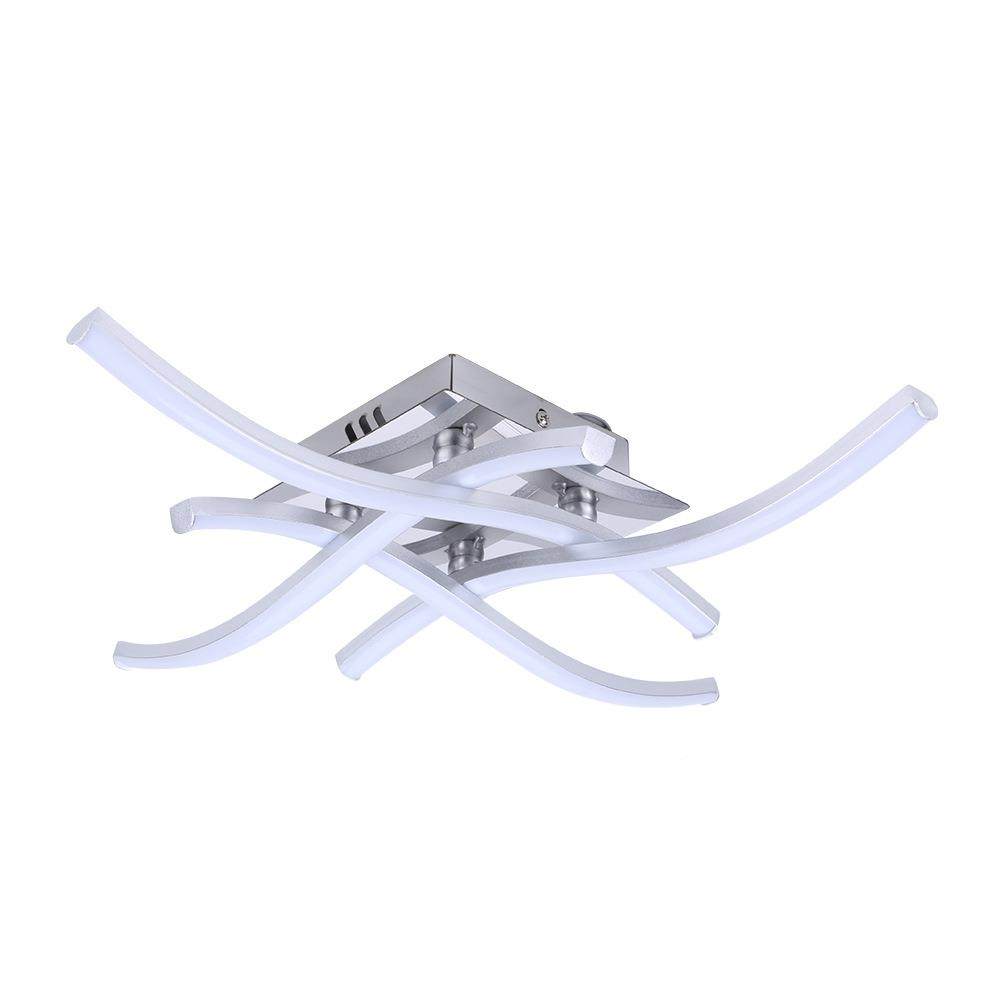 简约LED现吸顶山灯创意四叉波浪RAT中代家装卧室客厅大厅主灯,家装灯饰光源,客厅吸顶灯,淘宝优惠券,粉丝福利购,淘宝优惠卷