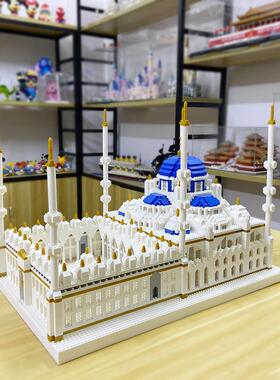 Y4976Z微颗粒0积拼插玩具6建筑模型系列52-0716519城堡067巴黎圣