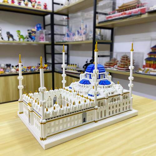 Y4976Z微颗粒0积拼插玩具6建筑模型系列52-0716519城堡067巴黎圣